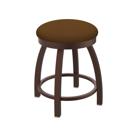 Holland Bar Stool Co 18" Swivel Vanity Stool, Bronze Finish, Canter Thatch Seat 80218BZ001